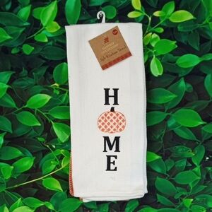 Fall Home Pumpkin Kitchen Dishtowel